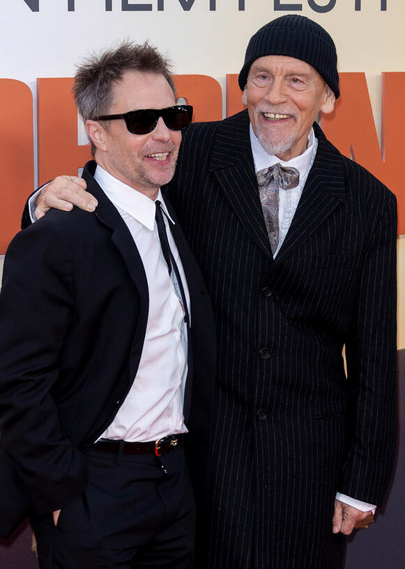 Sam Rockwell and John Malkovich attend the BFI London Film Festival 2026 - Wild Horse Nine Premiere, Royal Festival Hall