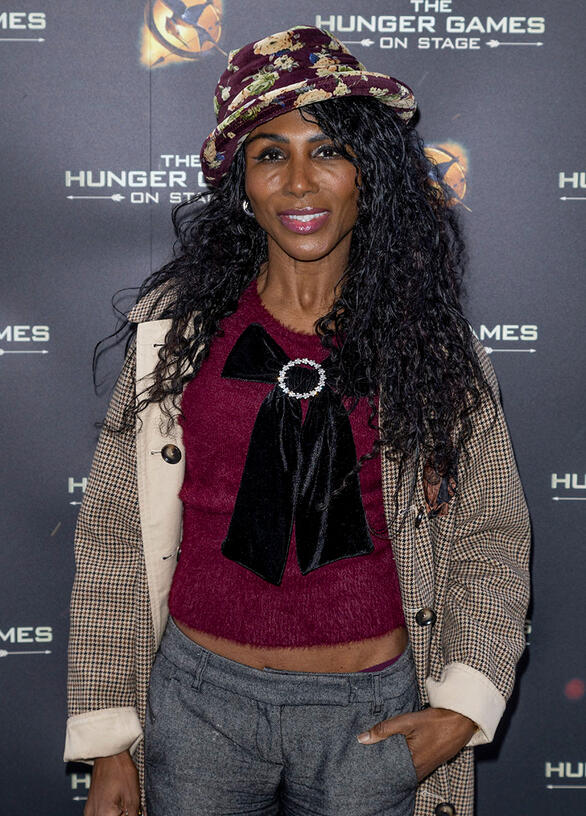 Sinitta attends the The Hunger Games: On Stage Gala Performance
