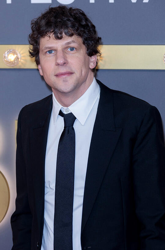 Jesse Eisenberg attends the BFI London Film Festival 2026 - The Debut Premiere, Royal Festival Hall