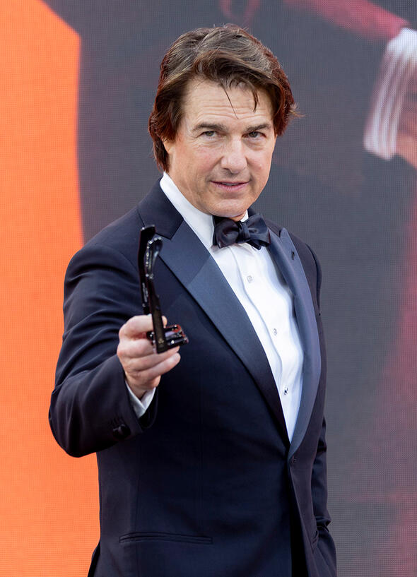 Tom Cruise attends the Digger Global Premiere, Leicester Square Gardens